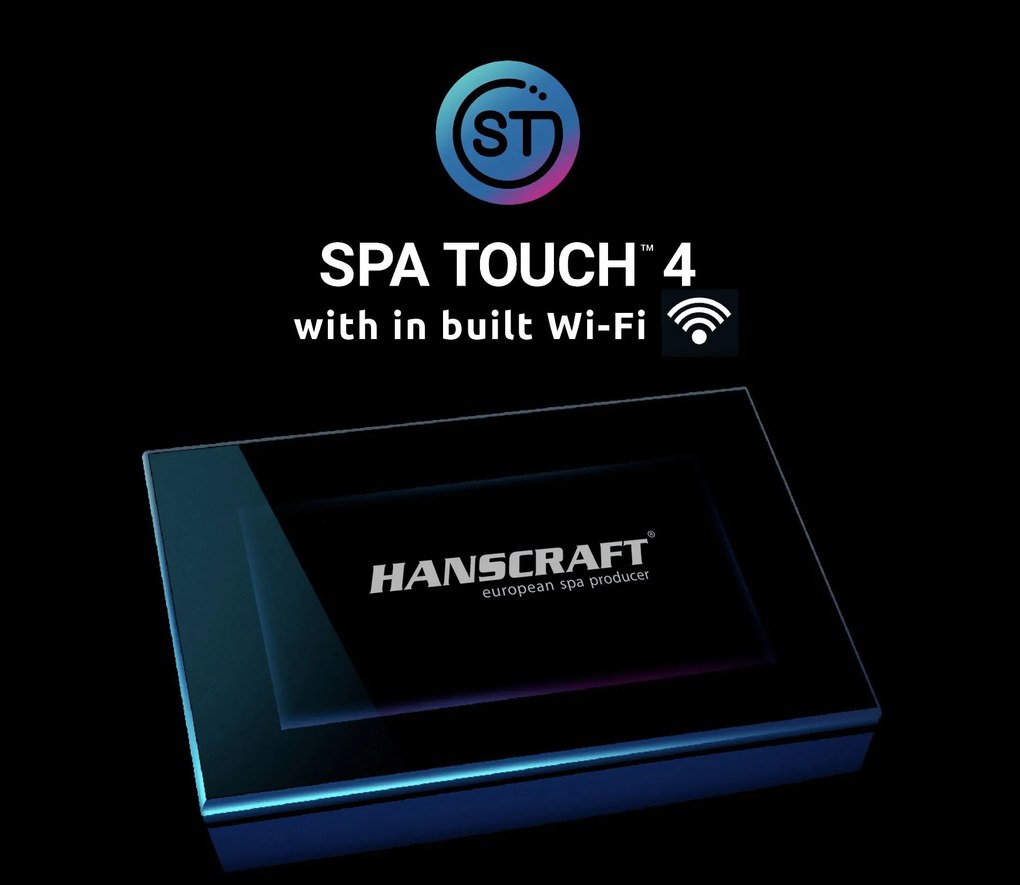 Hanscraft Vírivka ALMANDINE OKA5 Pearl white Concrete