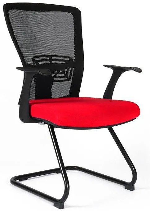 OFFICE PRO Konferenčná rokovacia stolička THEMIS MEETING červená