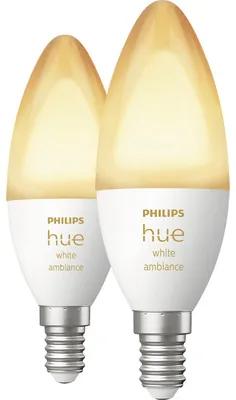 LED žiarovka Philips HUE White Ambiance E14 / 5,2 W 320 lm 2200-6500 K 2 ks