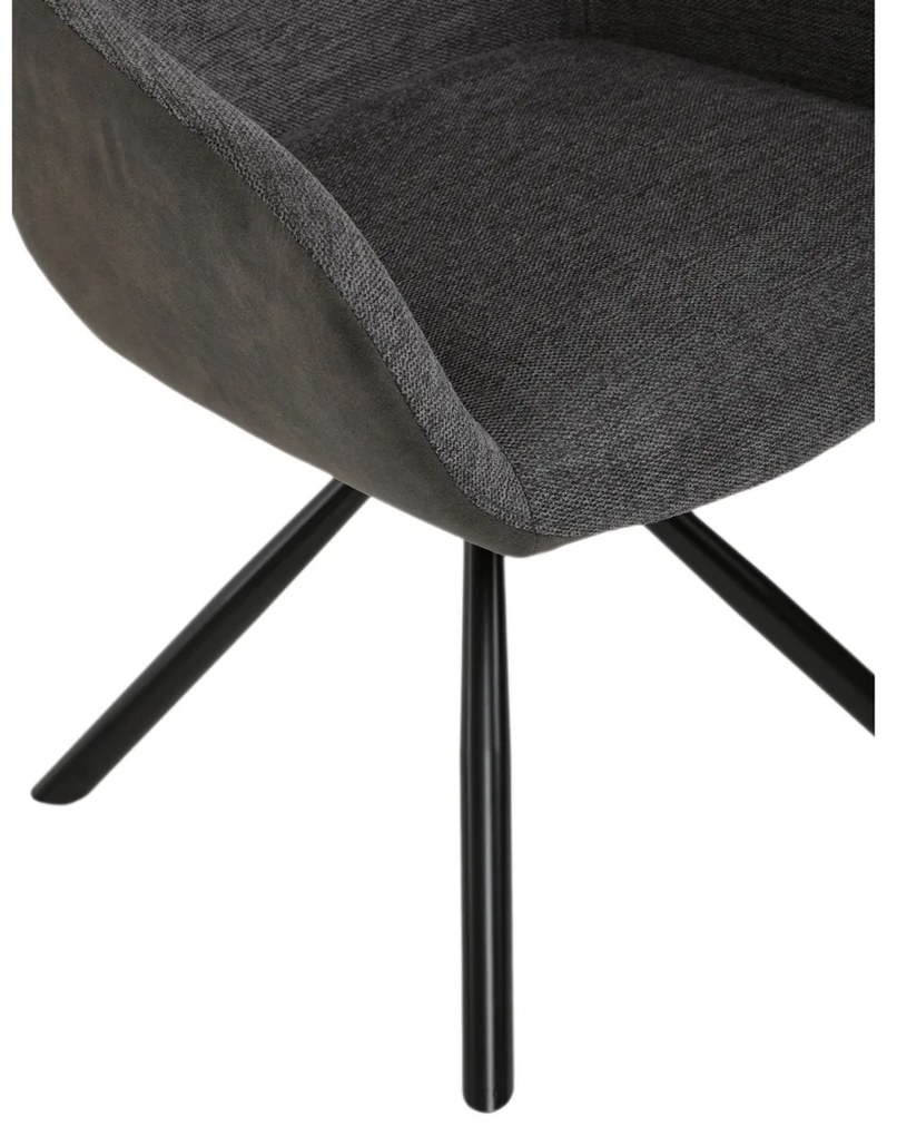 Sada jedálenských stoličiek s vratným mechanizmomDCH-Y1143 GREY2, 2 ks