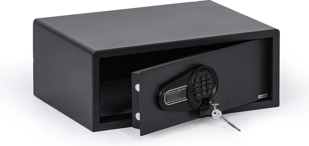 Hotelový trezor na notebook s elektronickým zámkom, 200 x 508 x 370 mm