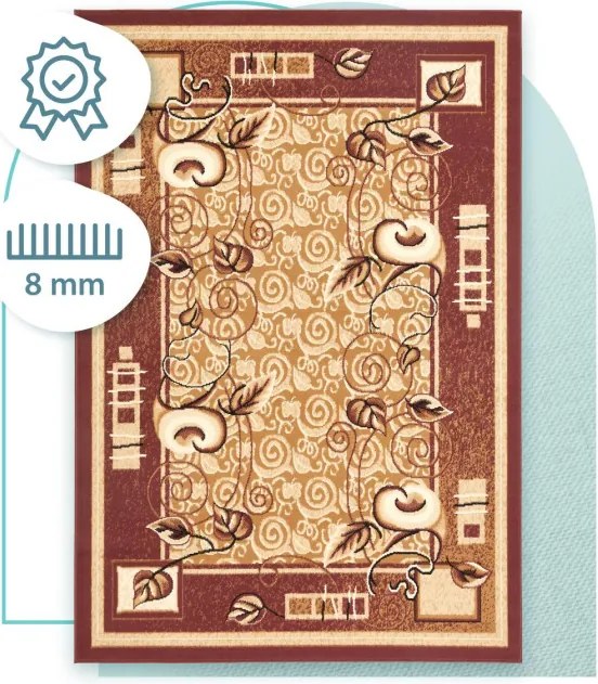 Koberec Atlas E952A hnedý