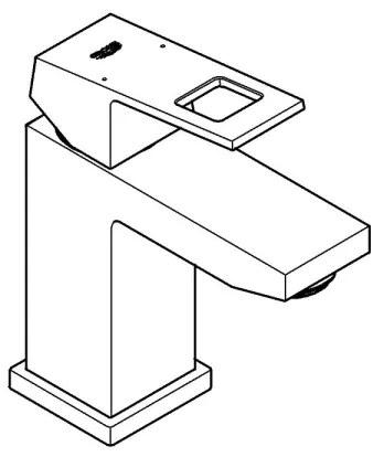 GROHE 2313200E - Umývadlová batéria EUROCUBE veľkosť S lesklý chróm