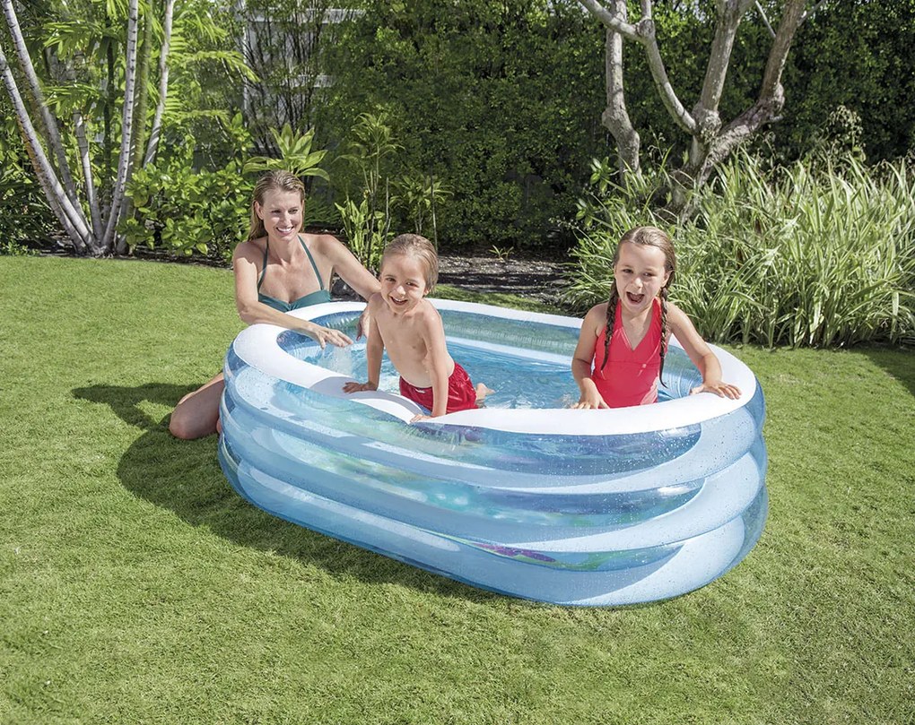 Intex Detský nafukovací bazénik, oválny 163x109x46 cm - INTEX 57482