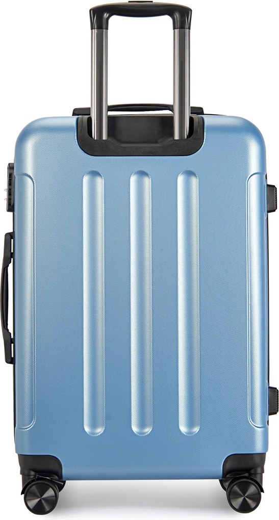 Kabínový kufor na 4 kolieskach 55x39x20cm ľadovo modrá