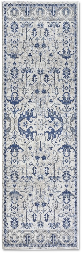 Villeroy & Boch Behúň 106121 Cream, Blue, 80x240, modrá, obývacia izba