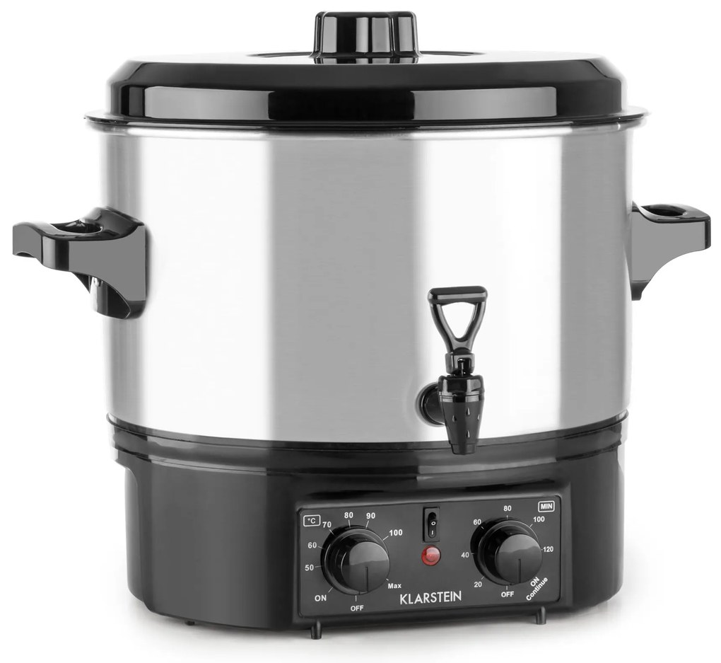 Klarstein Biggie Small, zavárací hrniec, 16 l, 2000 W, nehrdzavejúca oceľ