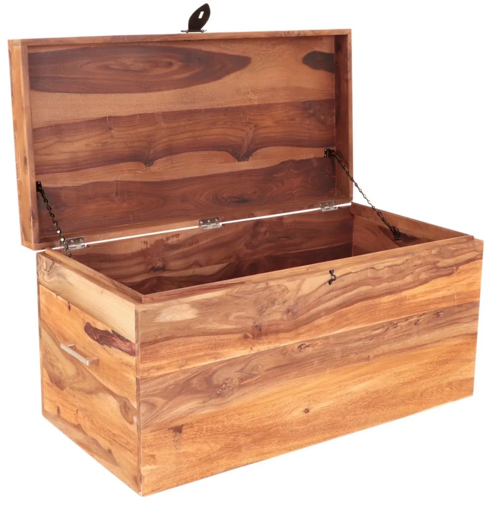 furniture-nabytek.cz - Truhlica na bielizeň 90x45x45 z masívneho dreva palisander
