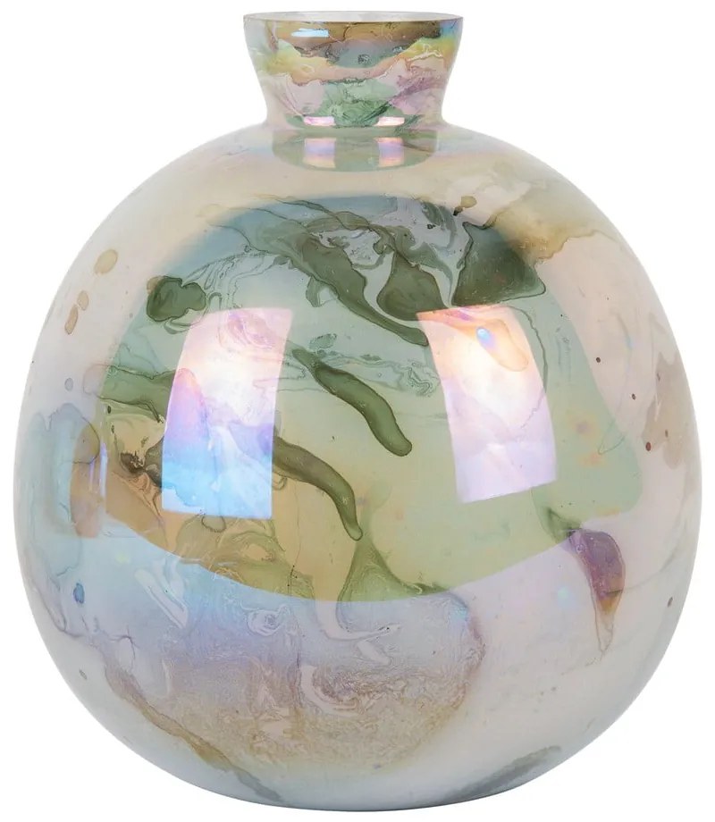 Sklenená ručne vyrobená váza (výška 26 cm) Melange – PT LIVING