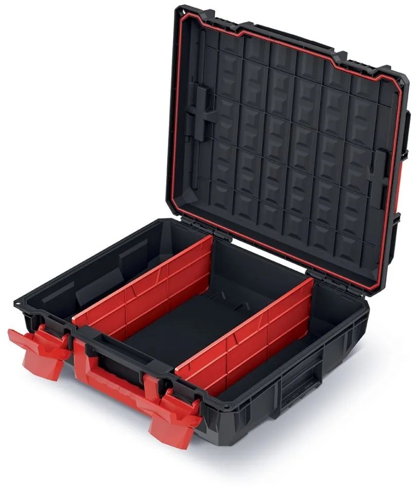 Kufor na náradie CEBLOCCK PRO 45 x 38 x 13,5 cm čierno-červený