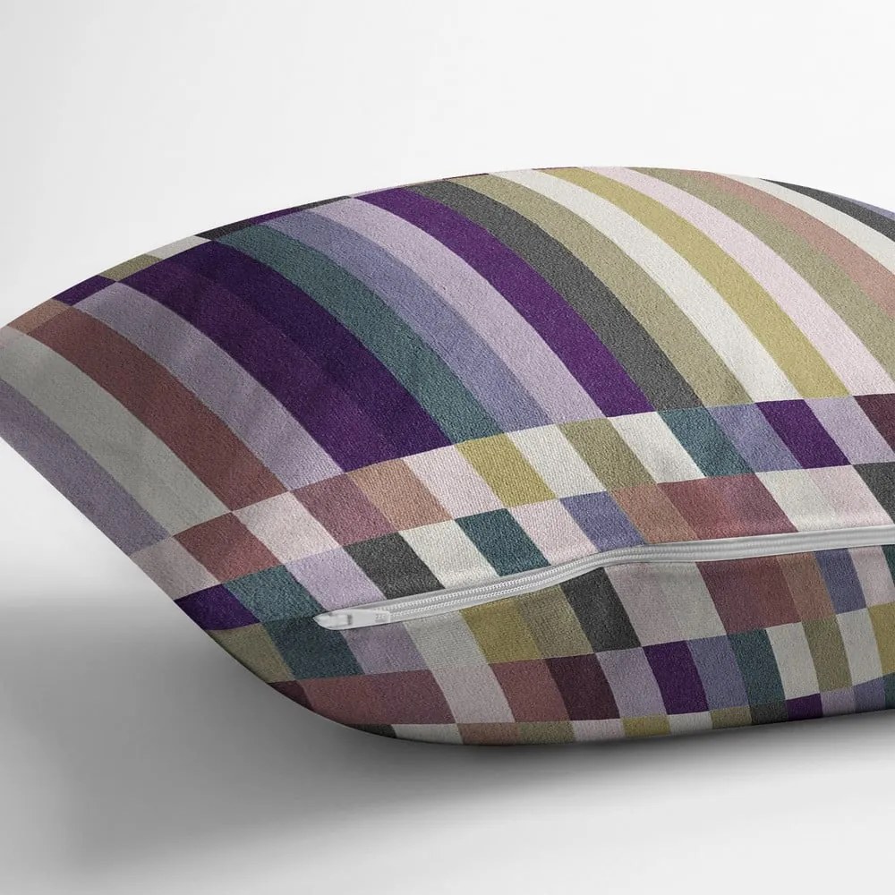 Obliečka na vankúš 43x43 cm Purple Rain – Mila Home