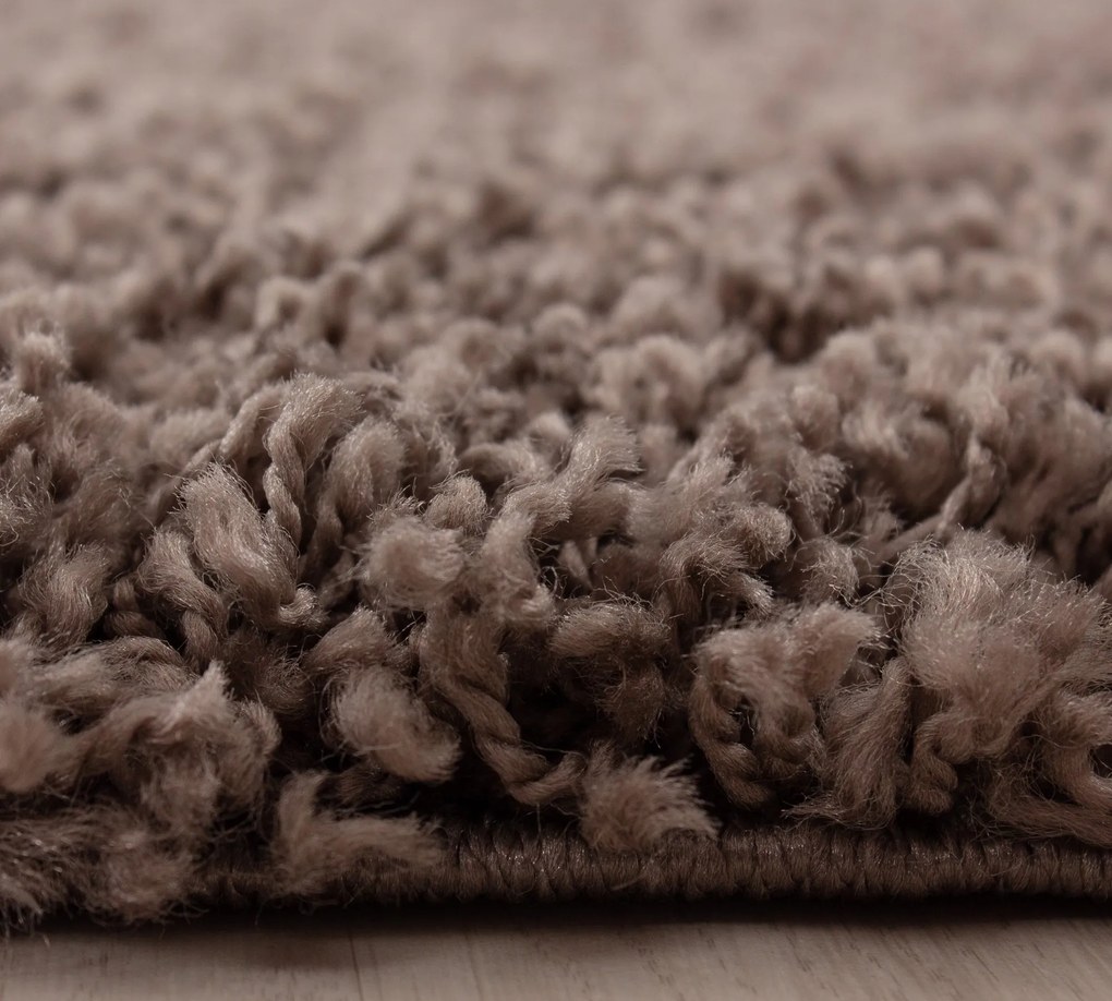 Kusový koberec Life Shaggy 1500 taupe