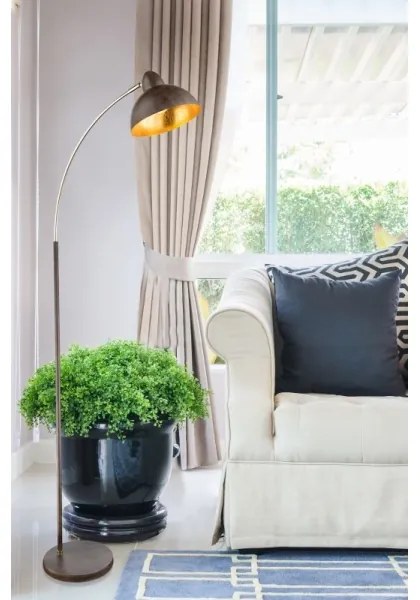 GLOBO 24703SR - Stojacia lampa ANITA 1xE27/40W/230V