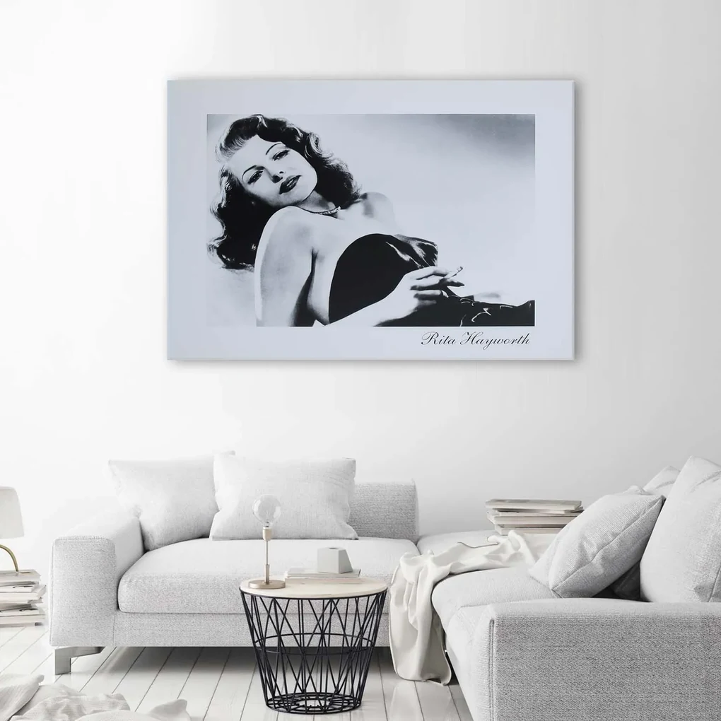 Gario Obraz na plátne Rita Hayworth - portrét divy Rozmery: 90 x 60 cm