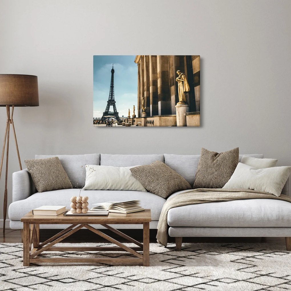 Obraz z Trocaderského námestia, Paríž (90x60 cm)