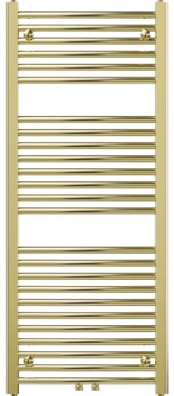 Mexen Ares, vykurovacie teleso 1200 x 500 mm, 420 W, zlatá, W102-1200-500-00-50