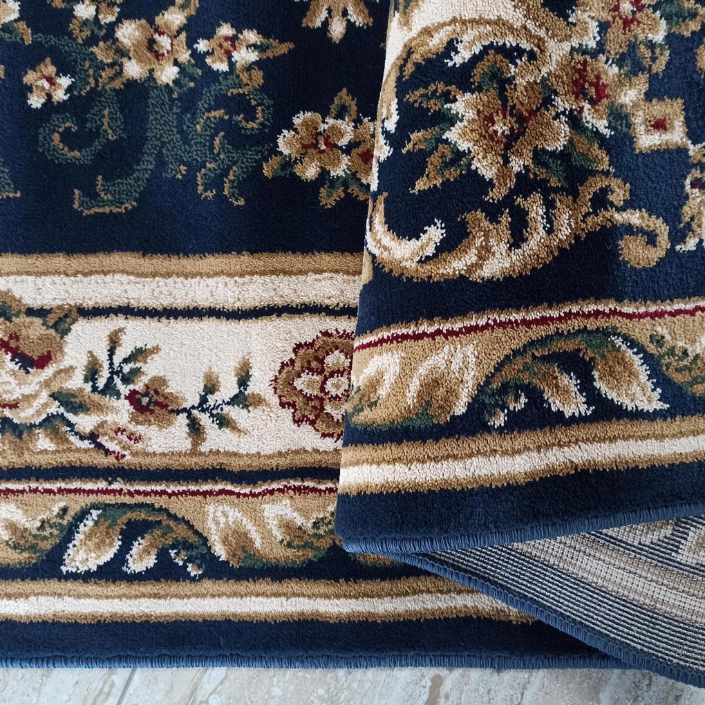 DY Exkluzívna 04 N – tmavomodrá rozeta Rozmer: 160x220 cm