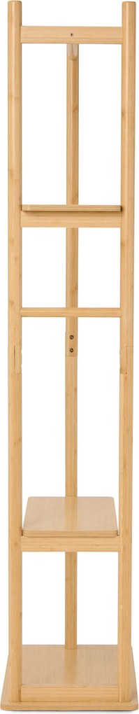 Stojan na oblečenie s odkladacou plochou