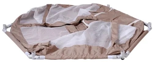 Hracia ohrádka 120 cm hnedá