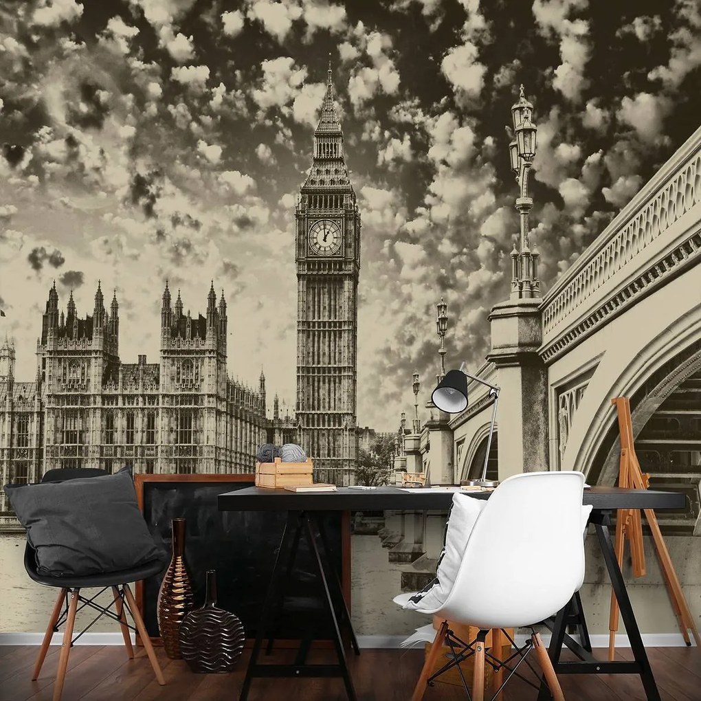 Fototapeta - Elizabeth Tower (152,5x104 cm)