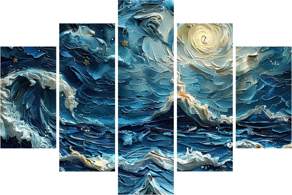 Obraz - Maľba oblohy a mora (150x105 cm)