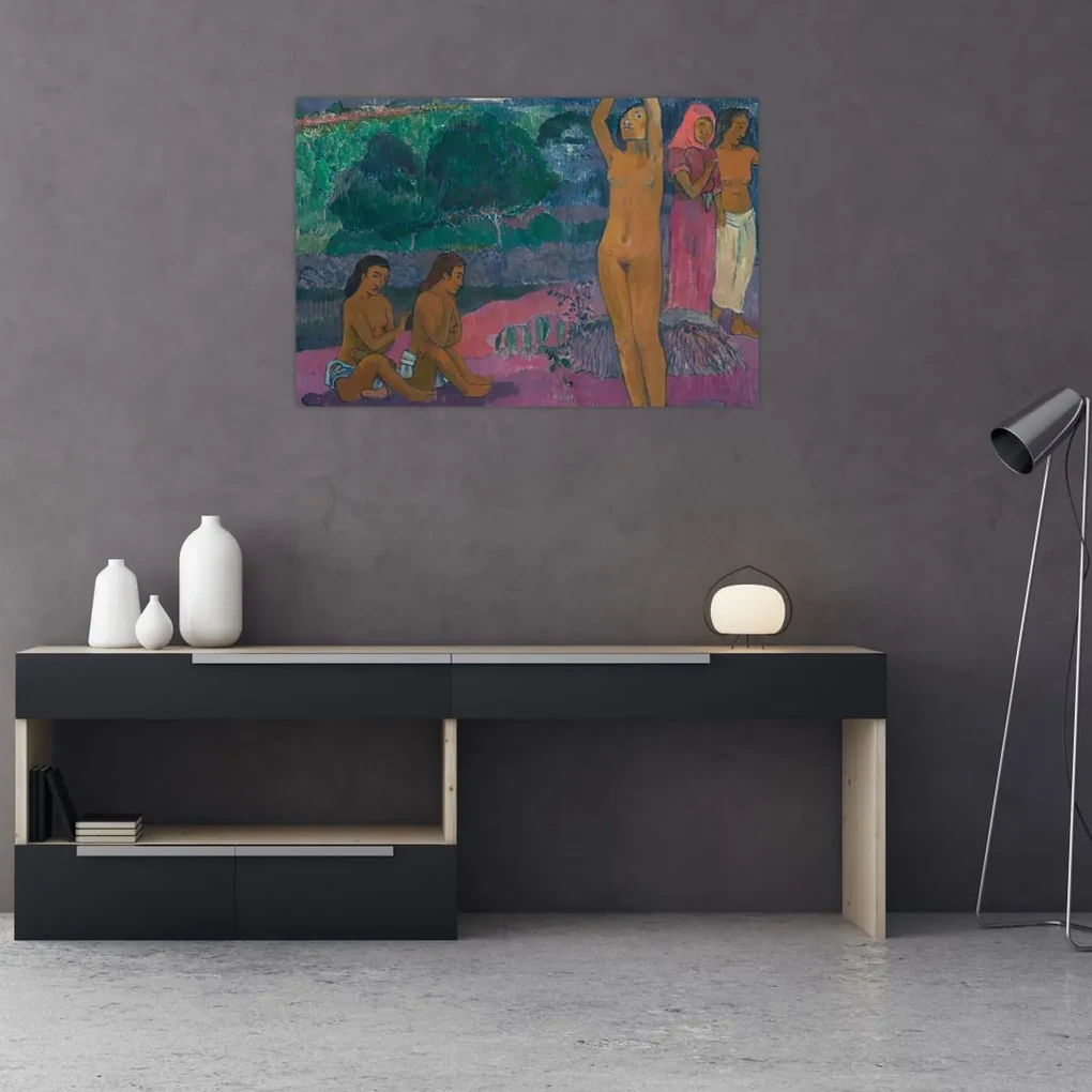 Obraz - Paul Gauguin, The Invocation, reprodukcia (90x60 cm)