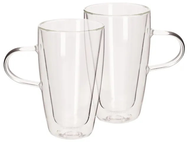 Sada dvoch hrnčekov CEMBRA s dvojitým dnom ALL 918838 330 ml