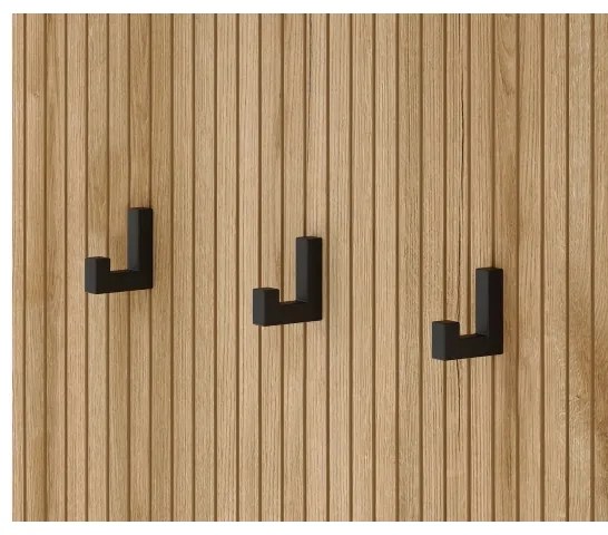 Predsieňová stena so zrkadlom SVEN hnedá/grafit