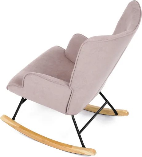 Hojdacie kreslo ružové AK-371 PINK2