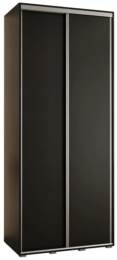 Skriňa 45 Canaris 1 120 čierna/silver