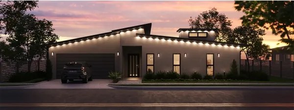 Nanoleaf N7401E00-5POL - LED RGBCW Rozširujúci reťazec 72W/230V 5m 2200-6500K IP67 Wi-Fi