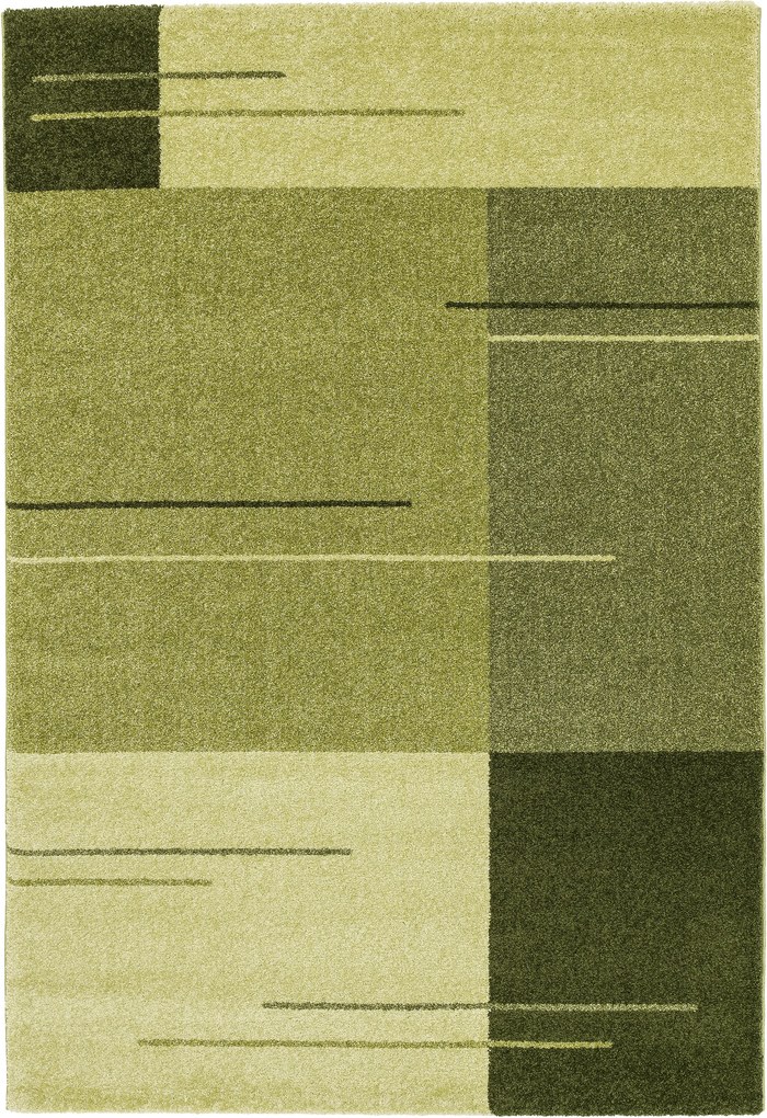 Astra - Golze koberce Kusový koberec Samoa Design 002032 Light Green - 67x130 cm