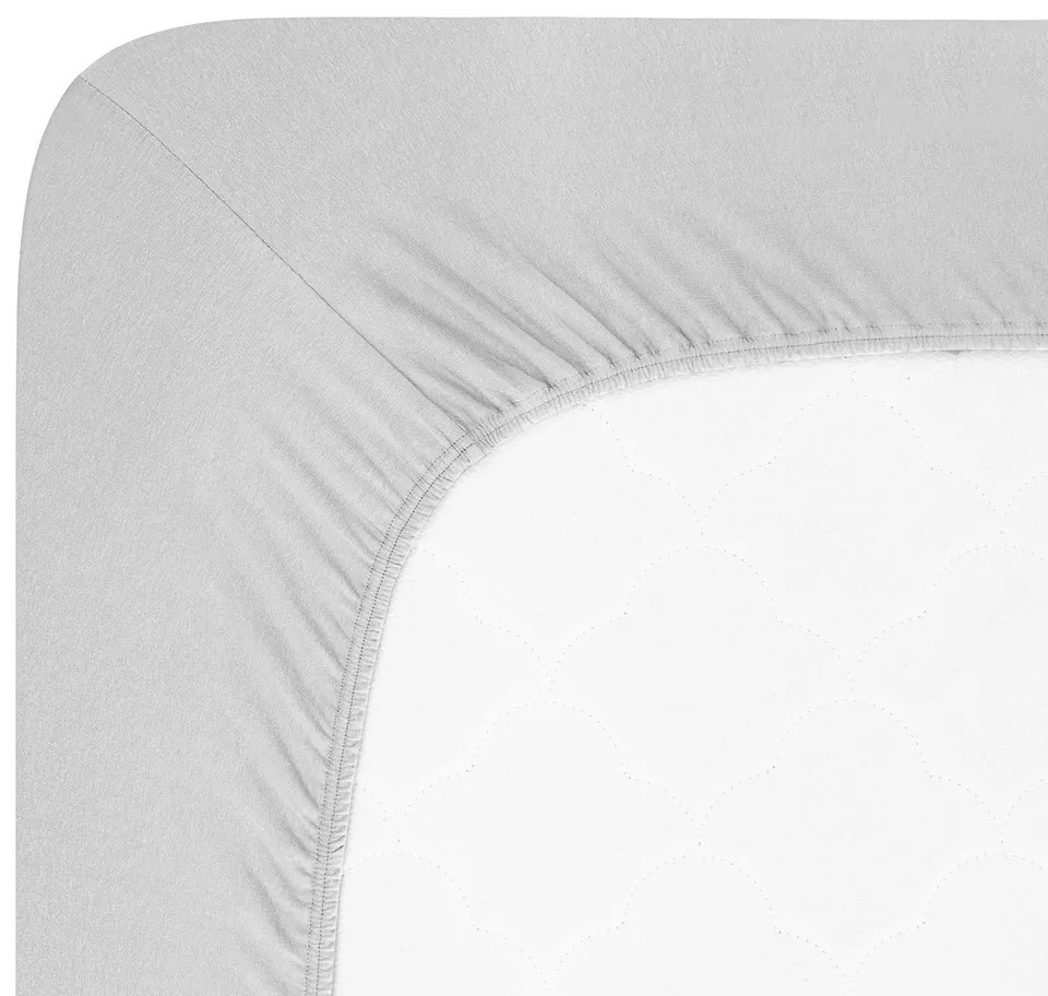 4Home jersey prestieradlo Luxury sivá, 90 x 200 cm