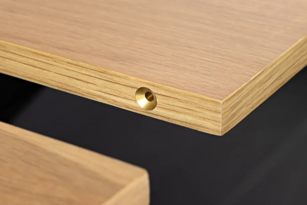 Jedálenský stôl GIANT 180-320 cm dubové drevo