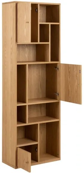 Knižnica Rangoon 60 cm dub prírodný olejovaný