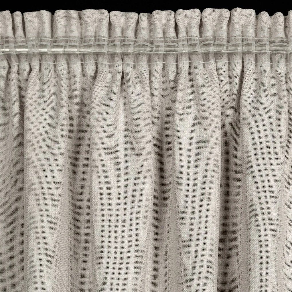 ZÁVES NA PÁSKE JULA2 140X270 CM BÉŽOVÁ