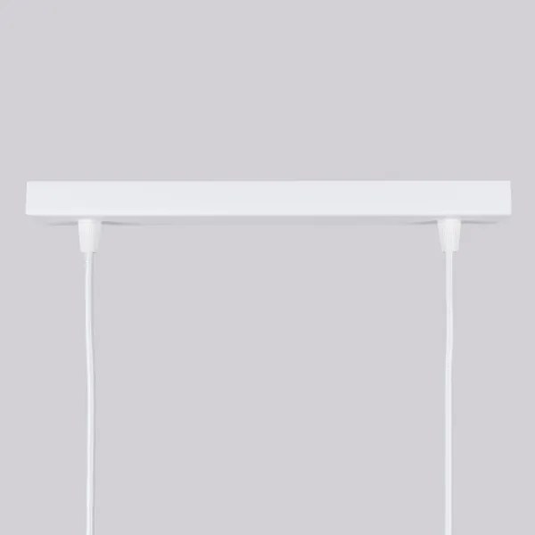 Sollux SL.1536 - Luster na lanku KARBON 2xGU10/10W/230V biela