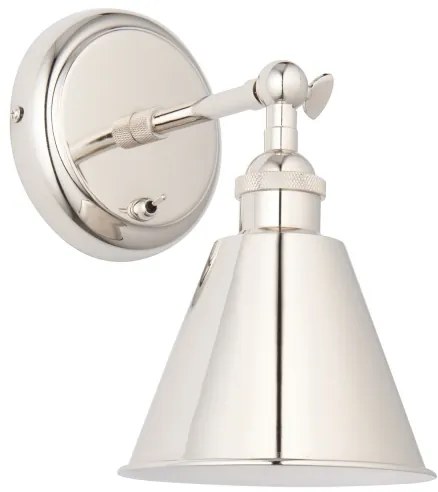 Endon 98716 - Nástenné bodové svietidlo HALLE 1xE14/40W/230V, lesklý chróm