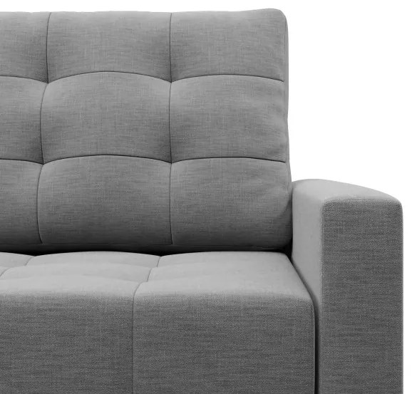 Dvojmiestna pohovka ELMA 2 rozkladacia, sivá