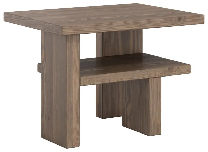 Odkladací stolík z borovicového dreva 34x45 cm Japan – Karup Design
