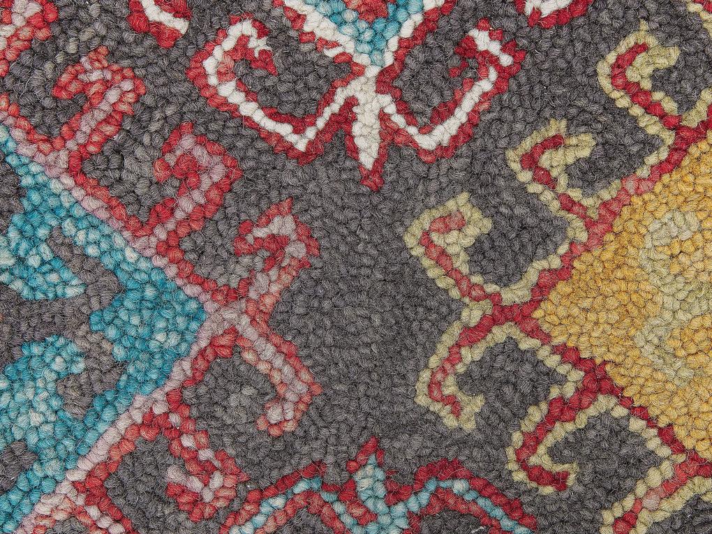 Vlnený koberec 200 x 200 cm viacfarebný FINIKE Beliani