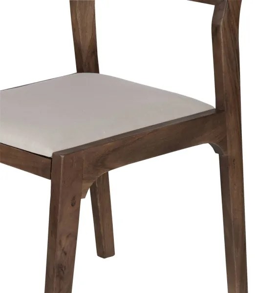 Eglo 424961 - Jedálenská stolička CALAMBA 84x55 cm hnedá/krémová