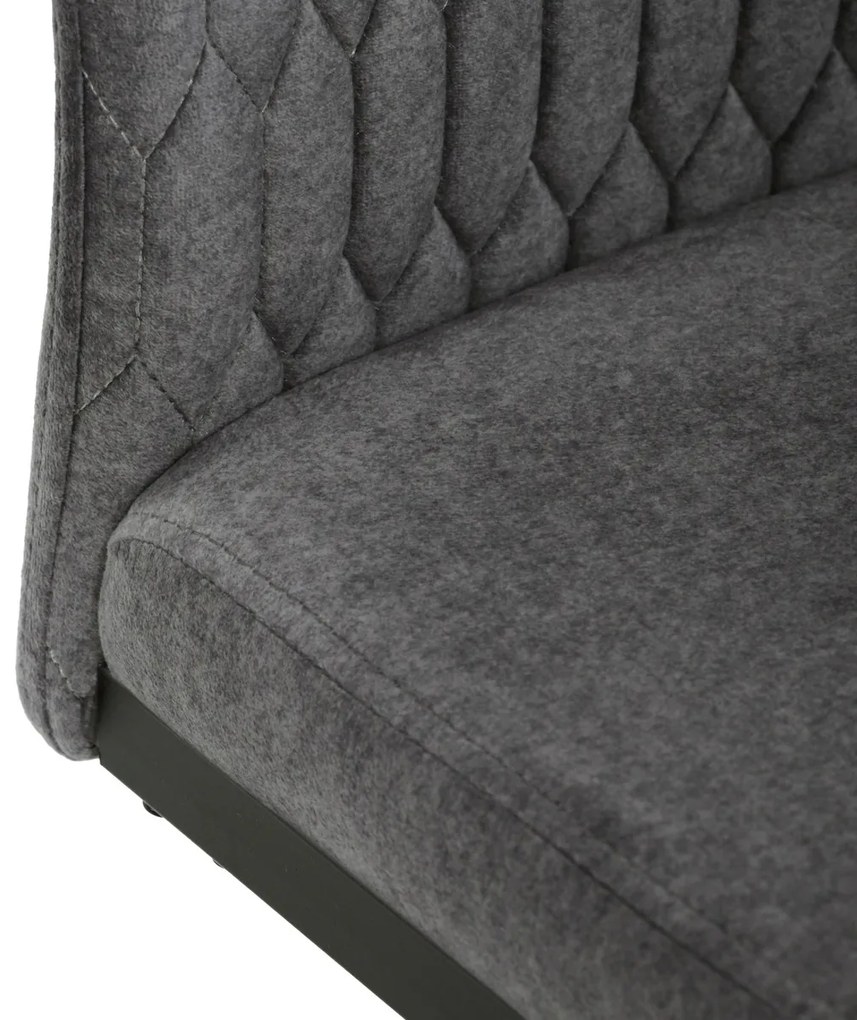Jedálenská stolička DCL-X7018 GREY2, sivá
