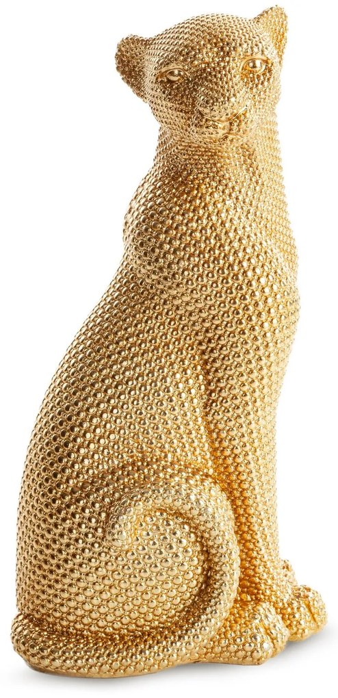 DEKORAČNÁ SOŠKA DEAN 15X12X29 CM ZLATÁ