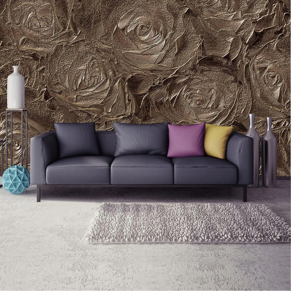 Fototapeta - Hnedá textúra (152,5x104 cm)