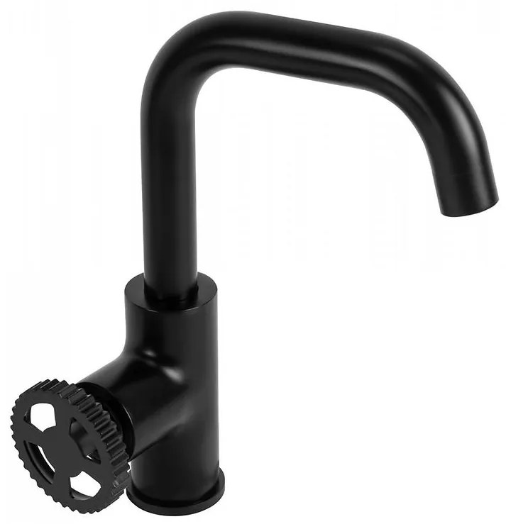 Vysoká umývadlová batéria Rea Vertigo čierna