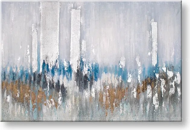 Maľovaný obraz na stenu ABSTRAKT 90x60 cm