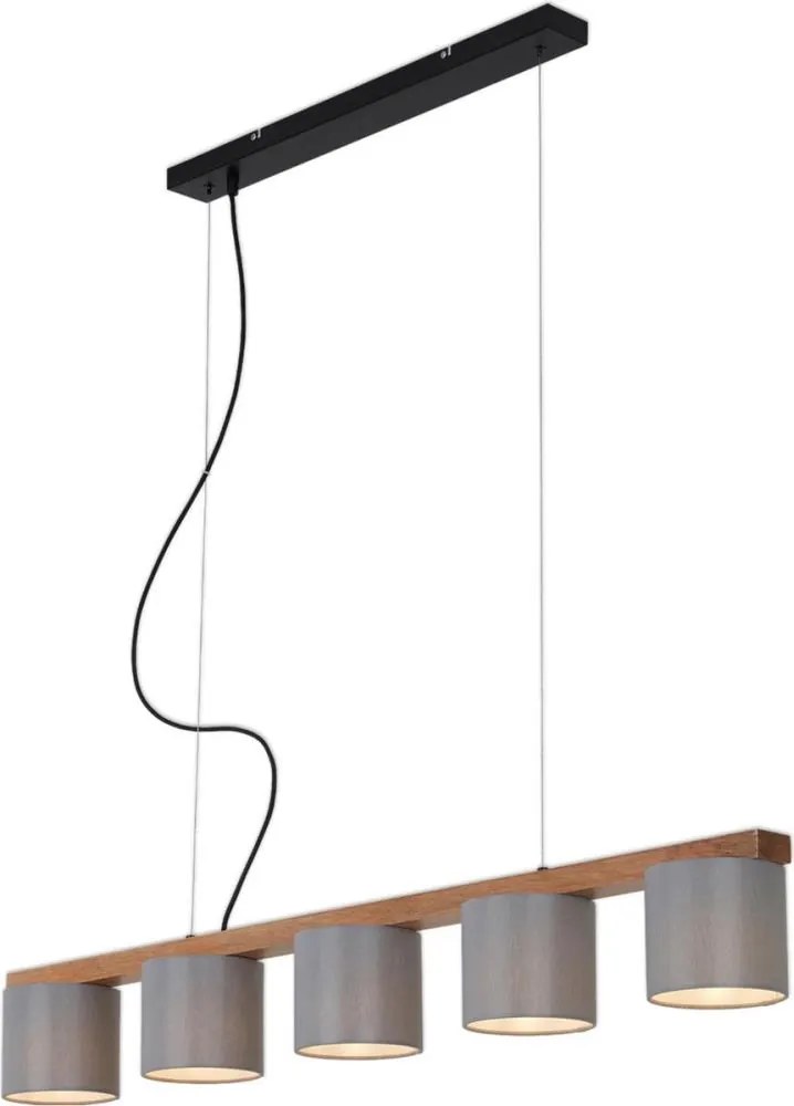 Briloner 4075-054 - Závesný luster RHON na lankách 5xE14/25W/230V