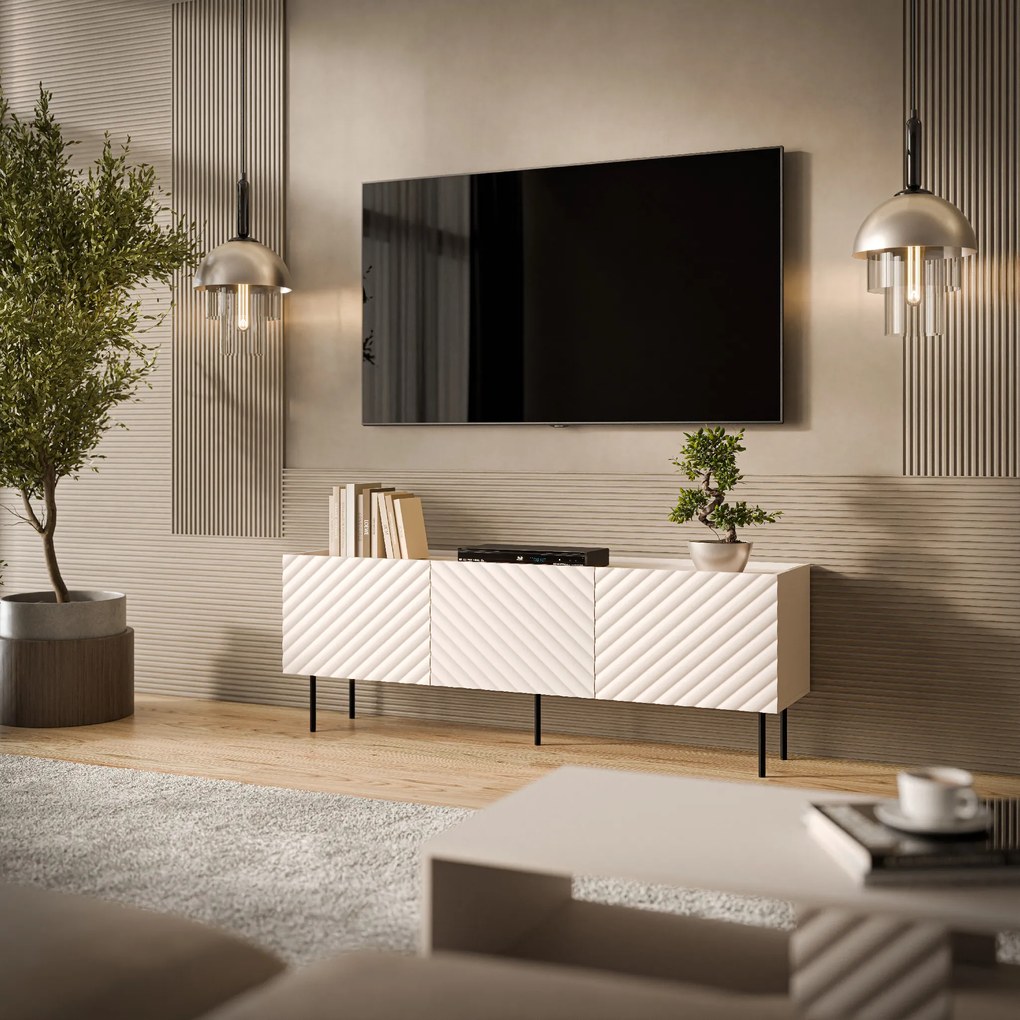 Cama TV stolík Lucia 165 - béžová