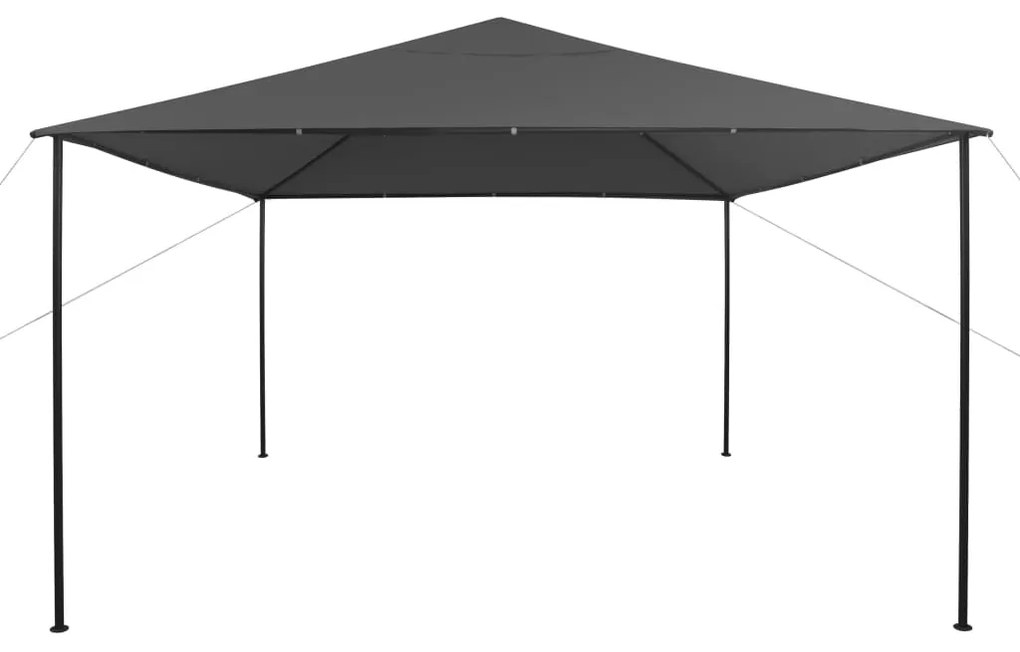 vidaXL Altánok 4x4x3 m, antracitový 180 g/m²